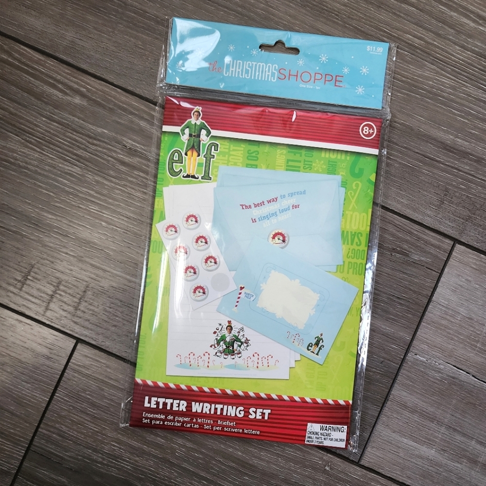Elf Letter Writing Set